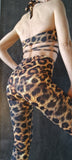 Set Criss Cross and versatile leggings - Leopard