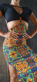 Beautiful Dress Princess - Black & print