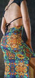 Beautiful Dress Princess - Black & print