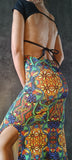 Beautiful Dress Princess - Black & print