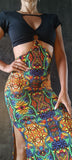 Beautiful Dress Princess - Black & print