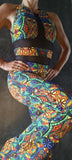 Elegant Jumpsuit Manifesto  - Etno print