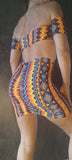 Set Charmosa Short Skirt  - Etno print