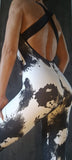 Beautiful Jumpsuit Splendor - Black & White