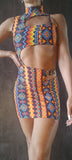 Hot Dress Festinha - Etno print