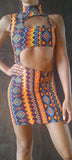 Hot Dress Festinha - Etno print