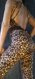 Elegant Jumpsuit Manifesto  - Leopard print