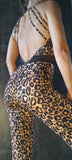 Elegant Jumpsuit Manifesto  - Leopard print