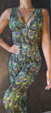Overall Tresor - Peacock print