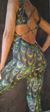 Overall Tresor - Peacock print