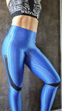 Vibes leggings of lycra - Blue