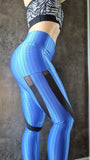 Vibes leggings of lycra - Blue