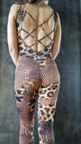 Overall Pyramid - Animal print