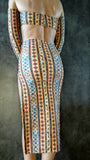 Set Hot Skirt Charmosa Ring - African print