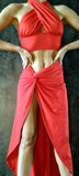 Set Sereia Skirt Beleza - Red
