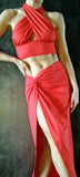 Set Sereia Skirt Beleza - Red