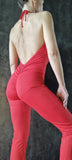 Elegant Jumpsuit Passion - Red