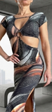 Beautiful Dress Princess - abstract print