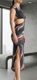 Beautiful Dress Princess - abstract print