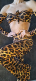 Set Charmosa Bell-trousers -  Beautiful animal print