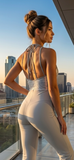 Elegant Overall Goddes - Silverlight & Grey