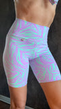 Shorts Versatile high waist - Summer print