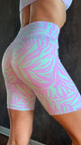 Shorts Versatile high waist - Summer print