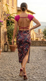 Beautiful Dress Princess - Flowers & magenta