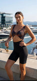 Mini Jumpsuit Spider - Black & Abstract print