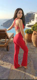 Elegant Overall Sol - Red