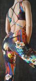 Overall Tresor - Tropical sunset print