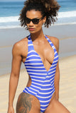 Gorgeous striped swimsuit