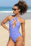 Gorgeous striped swimsuit